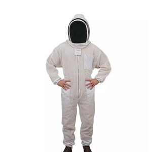 Traje de apicultura de alta calidad Traje de velo de esgrima ventilado Abejas Apicultores Con capucha Overol de cuerpo completo Ropa de Apicultura - Product Image 1