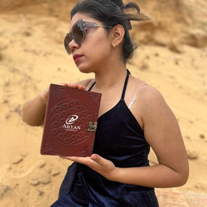 New Real Hand Tooled Embossed Leather Bronze Clasp Lock Journals Boho Traditional Vintage Leather Lock <b>Travel</b> Poetry Journals - Product Image 1