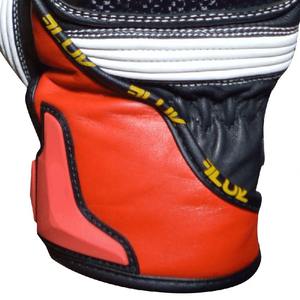 Gants de moto en cuir véritable d'hiver de haute qualité Gants de moto de route de course noirs Sports chauds en plein air, y compris le ski - Product Image 5