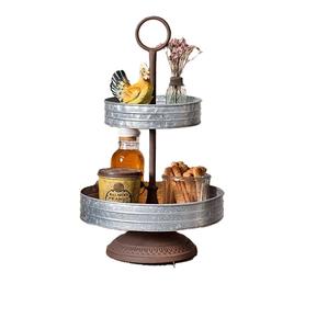 Recién llegado, soporte de pastel de Metal de hierro galvanizado para bodas y fiestas para eventos, accesorios para pasteles, tamaño personalizado, Color de forma - Product Image 2