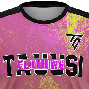 เสื้อกีฬาใส่ได้ทั้งชายและหญิงเสื้อยืดระบายอากาศได้ดีแห้งเร็วใส่สบายชุดวิ่งสไตล์สปอร์ตสำหรับทีม - Product Image 2