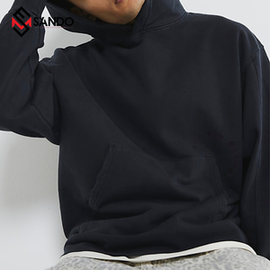 Personalizado 3D para Puff Imprimir Ligero Peso pesado Alternativas Alta calidad 100% Algodón Hombres Sudadera con capucha de gran tamaño Sudadera con capucha - Product Image 6