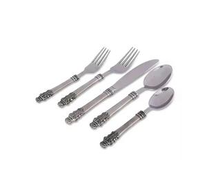 4PCS Royal Luxury Silver Gold Juego de Cubiertos de acero inoxidable de alta calidad para restaurante Hotel Wedding - Product Image 1