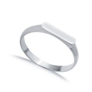 Dainty <b>Plain</b> Trendy Design Jewelry Turkish Handmade Wholesale Women <b>Ring</b> 925 Sterling Silver Jewelry - Product Image 4