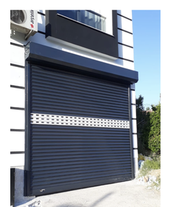 Portes de volet roulant à grande vitesse de qualité supérieure Portes d'hôtel en verre extérieur en PVC disponibles en différentes tailles et couleurs - Product Image 1