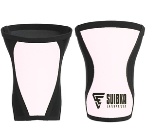 Manchon de genou élastique personnalisé avec logo OEM, imprimé par transfert thermique, durable, 5 mm, 7 mm, 9 mm, en néoprène, pour le soutien de la musculation en salle de sport - Product Image 5