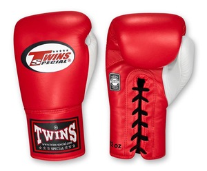 Professional Custom Twins Lace Up Boxing Competition <b>Gloves</b> Top Selling Training Kickboxing Muay Thai Full Finger Non Slip <b>Glove</b> - Product Image 6