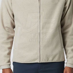 Chaqueta con Capucha y Cremallera de Forro Polar para Hombre, Hecha a Medida, de Manga Larga, Transpirable y Ecológica, Material de Algodón/Poliéster para Invierno, en Oferta - Product Image 5