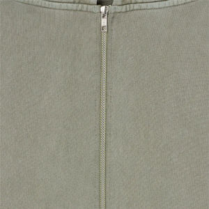 แจ็กเก็ตมีซิปไหล่ปล่อยปักลาย, เสื้อแจ็กเก็ตผ้าคอตตอนสำหรับฤดูหนาวแขนเสื้อเอวยางยืดมีแถบซิป100% - Product Image 4