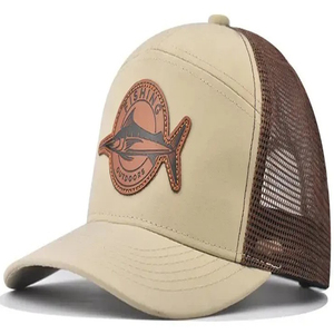 Casquette en maille à chevrons d'été personnalisée en gros avec logo, unisexe, Richardson 112, sport de plein air, mode hip-hop, couleur unie, casquette de camionneur vierge - Product Image 1