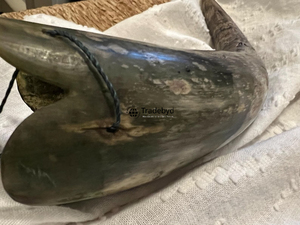 Tradebyd ที่ไม่ซ้ำกันฮอร์นงานฝีมือทำด้วยมือตกแต่งหรูหราเป็นมิตรกับสิ่งแวดล้อมคอลเลกชันของขวัญช่างฝีมือ - Product Image 6