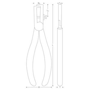 Pince à dénuder les fils Stahlwille à tête polie, outil de sertissage de haute qualité - Product Image 3