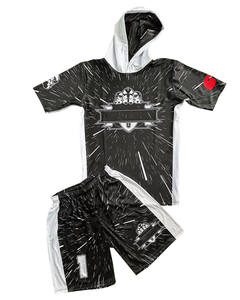 Sudadera con capucha sin mangas personalizada Usa 7on7 Football Jersey Youth Logo All Over Print Sublimation 7v7 Football Uniformes - Product Image 4