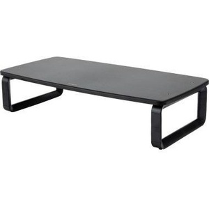 Kensington SmartFit 61 X 5 X 30 cm Monitor Stand 18 kg Height Adjustable Black Metal/<b>Plastic</b> Desktop & <b>Drawer</b> Organizer - Product Image 1