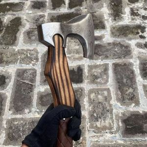 Wholesale Customized Premium Quality OEM ODM Service <b>Survival</b> Camping <b>Axe</b> Professional Handmade High Carbon Steel Hunting Viking - Product Image 2