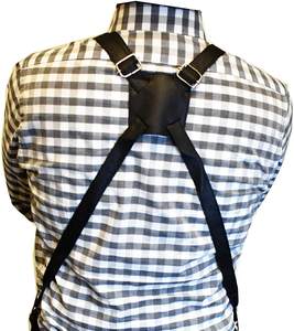 ผ้ากันเปื้อนแบบไม่มีแขนปักลายตามสั่ง พร้อมสายรัดสีน้ำตาลปรับได้และกระเป๋า  ผ้ากันเปื้อนแบบพิมพ์ลายซับลิเมชั่นส่วนตัว - Product Image 4