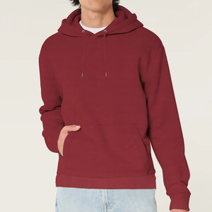 2025 hommes coupe régulière polaire pull à capuche poche Logo personnalisé 100% respirant coton chaud haute qualité vêtements d'hiver - Product Image 1