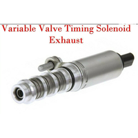 ISUMO Solénoïde électromagnétique à 2 broches pour distribution variable (EVVT) (Sortie/Entrée) pour Camaro Colorado Impala Malibu - Métal et plastique