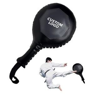 Cibles de frappe en cuir PU et PVC écologiques, durables et antichoc pour l'entraînement de boxe des entraîneurs et des athlètes – Qualité supérieure - Product Image 1