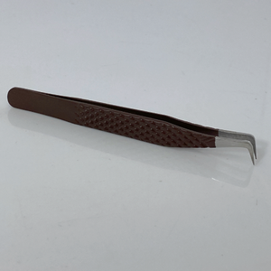 แหนบถอนขนตาสเตนเลสคุณภาพดีแหนบถอนขนตาแบบตรงและโค้งงอ - Product Image 4