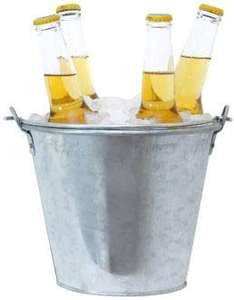 Eco Friendly Metal <b>Ice</b> <b>Bucket</b> Simple Bar Wine Champagne Cooler Party <b>Table</b> Beverage Holder Clean Home Entertaining Accessory - Product Image 4