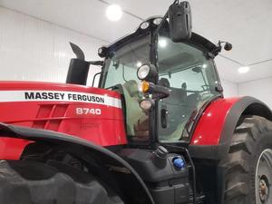 ขายเครื่องจักรกลการเกษตรมือสอง Massey Ferguson ฟาร์มแทรกเตอร์ MF8740 4wd รถแทรกเตอร์ที่ดินฟาร์มขนาดกะทัดรัด - Product Image 2
