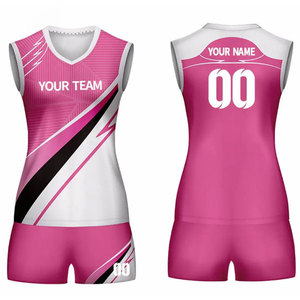 ชุดวอลเล่ย์บอลของผู้หญิงชุดเสื้อเจอร์ซี่100% โพลีเอสเตอร์ออกแบบได้ตามต้องการสำหรับ2025 - Product Image 1