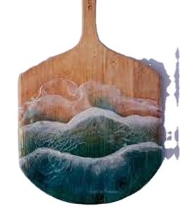 Cortador de Pizza Desechable de Lujo Modelo TQC 7151 con Elegante Mango de Madera para Servir Pizza Hecha a Mano a Bajo Precio - Product Image 1