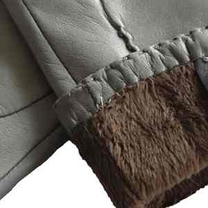 Los más nuevos guantes de cuero de piel de oveja genuina de diseño de moda para la vida diaria y el Guante de cuero de conducción hecho a medida - Product Image 4