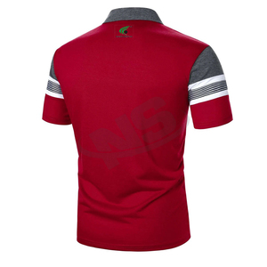 New Arrival Men's Polo <b>Shirts</b> Custom Wholesale Polo <b>Shirts</b> With Embroidered Logo Premium Cotton Fabric Short Sleeve Sports - Product Image 5