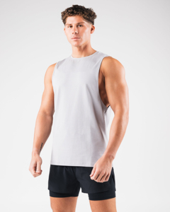 Latest Design Loose Male Sleeveless Tank Tops <b>Weightlifting</b> Wholesale Plus Size Plain <b>Singlet</b> Vest - Product Image 2