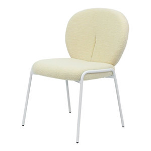 Fauteuil d'appoint GAK753 en fourrure moelleuse pour l'hiver, avec revêtement en polaire confortable, pour la maison ou le bureau - Product Image 1