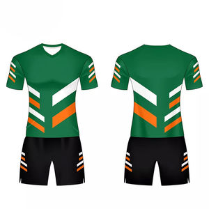 Vente en gros d'uniformes de volleyball unisexes avec impression de logo personnalisé Ensemble de maillots sublimés avec un design unique pour vêtements de sport - Product Image 3