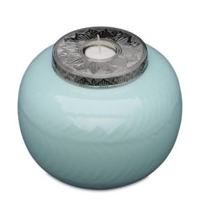 Enamel <b>Paint</b> <b>Aluminium</b> Candle Cremation Urns Best Finest Quality <b>Aluminium</b> Cremation Urns Wholesale Ashes Urns - Product Image 1