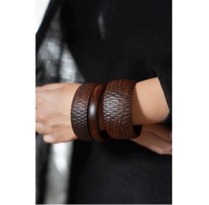 Bracelets ethniques en bois, imperméables et couleurs personnalisées, aspect haut de gamme et port confortable, cadeau d'affaires pour femmes, du meilleur fournisseur - Product Image 2