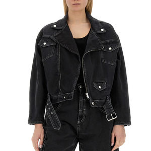 Sudadera con Capucha de Mezclilla al por Mayor OEM, Chaqueta de Invierno para Mujer, Chaqueta Informal de Mezclilla Ajustada, Chaquetas de Mezclilla de Talla Grande - Product Image 3