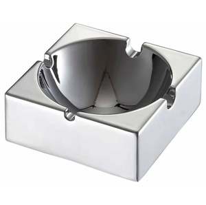 Cendrier traditionnel en bois et acier comptoir de table cendrier à cigarettes pour hôtel restaurant bureau à domicile intérieur extérieur 2023 - Product Image 5