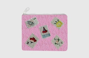 Bolso de Mano con Diseño de Flores Bordadas en Seda Hecho a Mano con Trabajo de Espejo y Cuentas de Yute, Monedero de Alta Calidad y Económico - Product Image 3