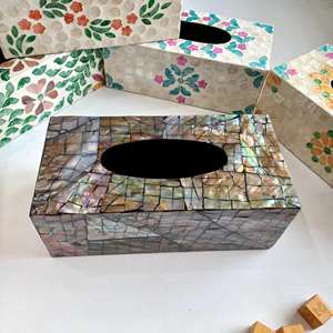 Porte-serviettes en tissu de qualité supérieure, produit vietnamien pour les cadeaux d'entreprise, avec des matériaux naturels irisés et un travail artisanal raffiné - Product Image 1