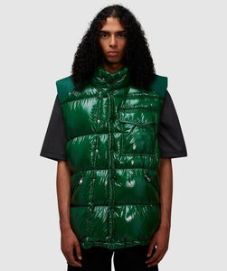 Veste matelassée pour homme, nouvelle conception tendance, en gros, à capuche avec fermeture éclair et boutons, veste matelassée extrêmement chaude en hiver - Product Image 6