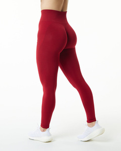 Pantalones de Yoga de cintura alta de último diseño para mujer 2025, mallas de LICRA elásticas, deporte sin costuras, Fitness, gimnasio, talla XL - Product Image 4