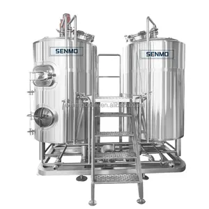 Chaleira de cerveja 500l para sistema de fermentação