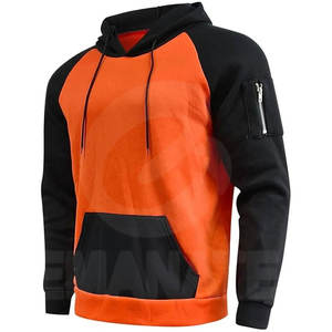 Conjuntos Deportivos de Invierno Transpirables Más Vendidos, con Capucha en el Panel Frontal, de Poliéster/Algodón, Estilo Urbano, con Logotipo Personalizado Estampado para Hombre - Product Image 5