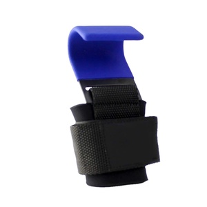 Guantes de Neopreno para Levantamiento de Pesas con Agarres de Gancho y Muñequeras, Correa de Muñeca para Gimnasio y Fitness, para Dominadas y Levantamiento de Potencia - Product Image 4