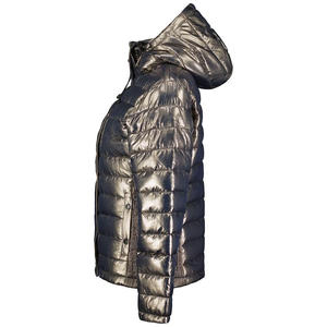 <b>Top</b> Selling New Design Women Puffer Jacket Breathable Lightweight Quilted Zip-Up Hooded Detachable Hat Nylon Shell - Product Image 4