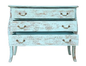 Gabinete moderno de madera de mango con tres cajones Muebles elegantes de Gilbert para el hogar Bar Farmhouse Hotel o apartamento Sala de estar - Product Image 3