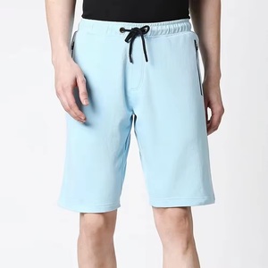 Hot Summer Sale <b>Men's</b> Casual Fashion Beach Fitness <b>Shorts</b> Breathable Canvas Streetwear Elastic Waist Closure Solid <b>Patterned</b> - Product Image 2