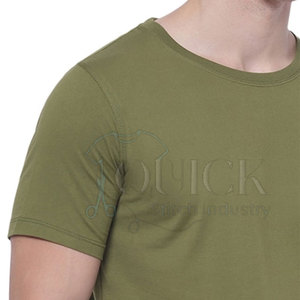 Meilleures ventes de t-shirts Slim Fit pour hommes Quick Dry & 100% Cotton Custom Design Factory Wholesale - Product Image 5