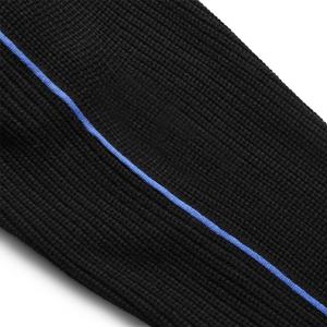 Cárdigan con logotipo bordado personalizado, suéteres de invierno con diseño de retazos de punto para mujeres y hombres de talla grande, hermandad griega informal - Product Image 6