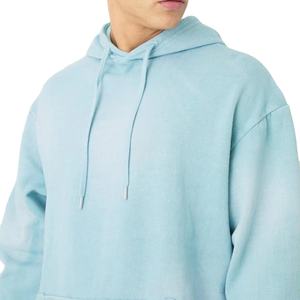 Survêtement vintage délavé sur mesure pour hommes, vente en gros, dernière conception, col à capuche, motif uni, prix bas - Product Image 3